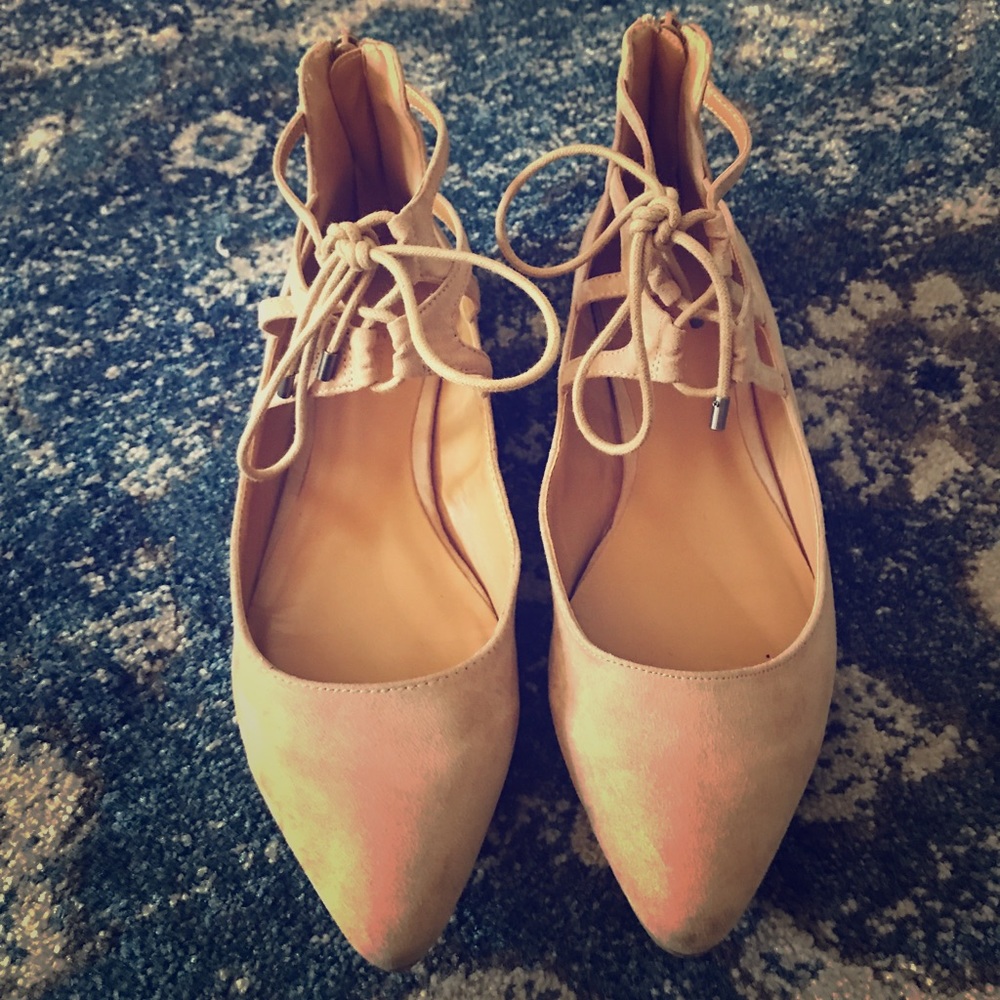 Cream flats